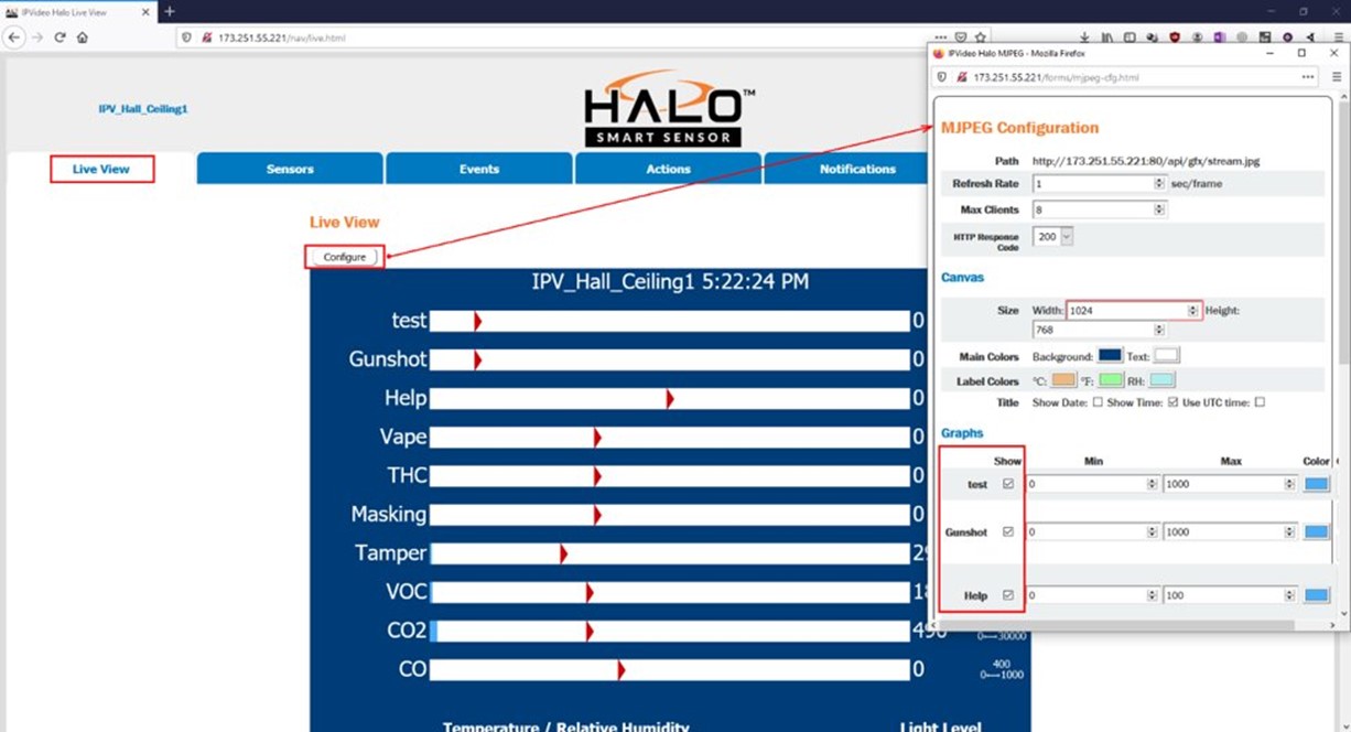 Real Time Graph Monitoring