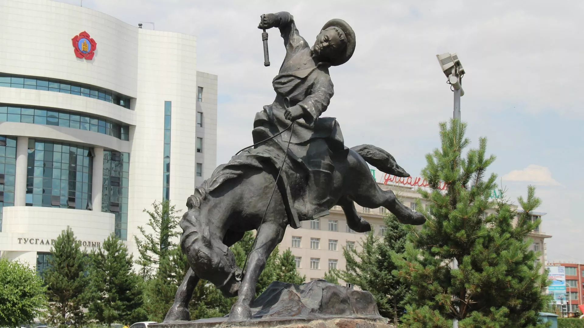 AxxonSoft PSIM chroni mongolskie ulice i drogi