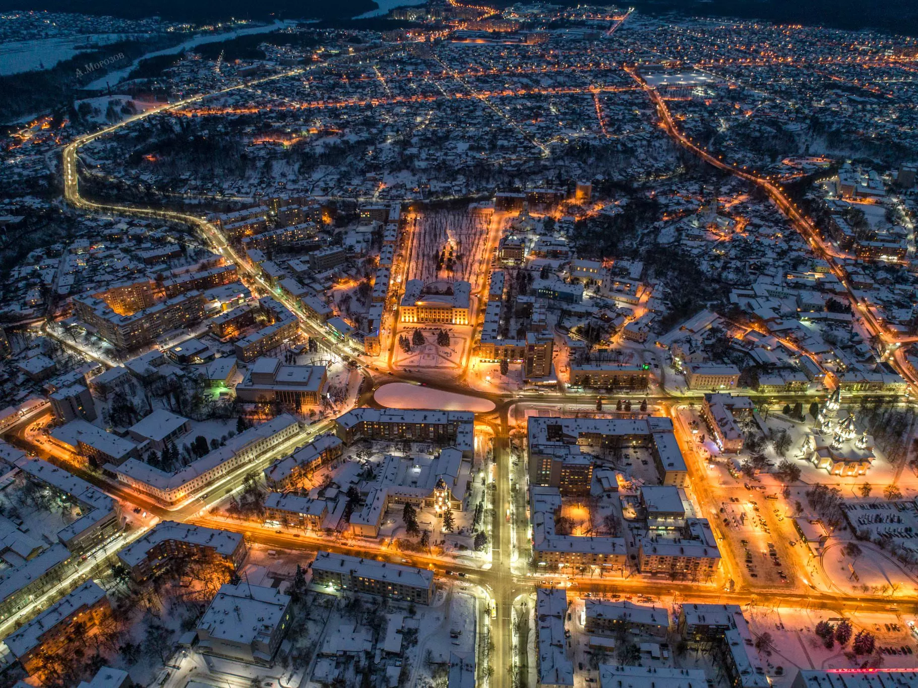 AxxonSoft VMS ile Ukrayna'nın kuzeyinde uygulanan Şehir Güvenliği projesi