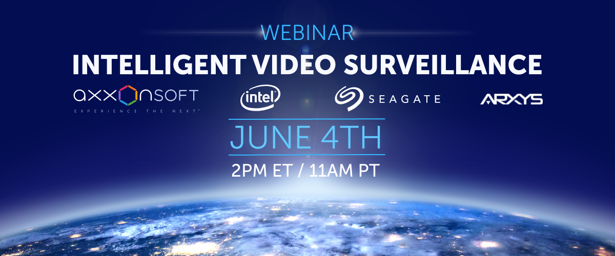 Join us at our webinar on intelligent video surveillance