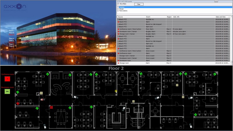 Devices integration with Axxon PSIM