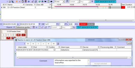 Integrated Monitoring Module for security systems