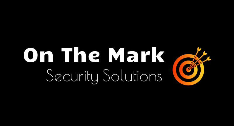 On The Mark Security Solutions logo