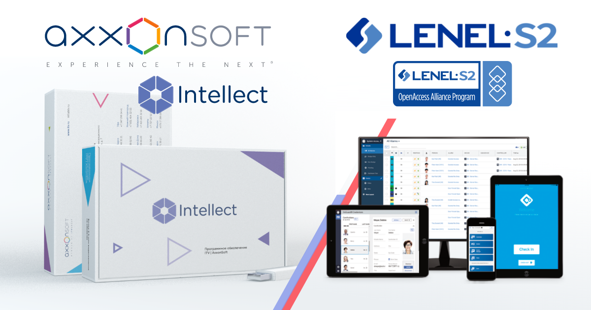 Společnost AxxonSoft obdržela certifikaci LenelS2 v rámci LenelS2® OAAP