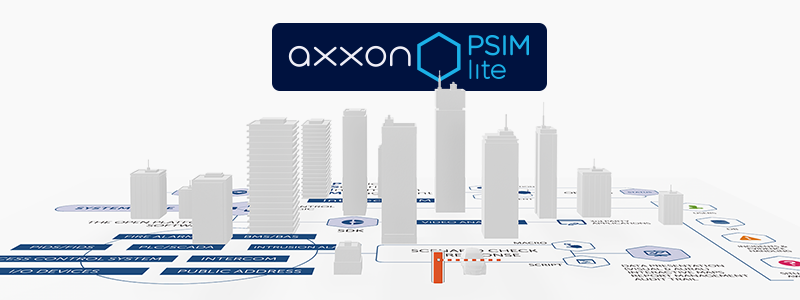 Axxon PSIM Lite: perfecto para negocios pequeños y medianos
