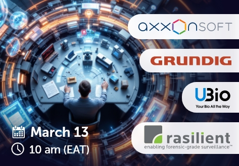 Empowering Security with AI, Biometric, and Storage Solutions: A Unified Approach by AxxonSoft, UnionCommunity, Grundig & Rasilient